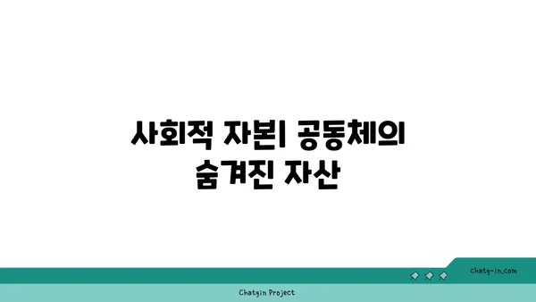 커넥션된 사회의 힘| 협력과 혁신을 위한 토대 | 네트워크, 연결성, 사회적 자본, 공동체