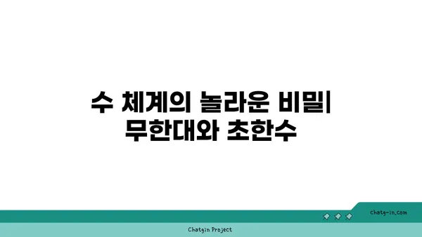 세상에서 가장 큰 수는 무엇일까요? | 무한대, 초한수, 수 체계의 비밀