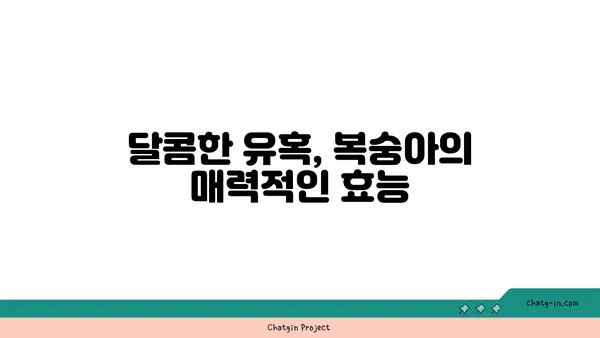 복숭아의 상쾌함, 건강과 수분 충전의 비밀 | 복숭아 효능, 여름 과일, 건강 식단