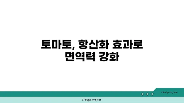 토마토의 놀라운 건강 효능| 7가지 주요 효능과 섭취 방법 | 건강, 영양, 항산화, 면역력, 피부