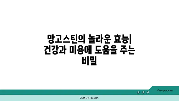 망고스틴의 모든 것 | 맛, 효능, 고르는 팁, 보관법, 망고스틴 레시피