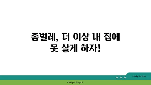 집안 좀과의 전쟁| 효과적인 방역 & 관리 가이드 | 벌레 퇴치, 청소 팁, 예방법