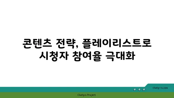 YouTube 비디오 플레이리스트 마스터| 콘텐츠 구성 & 시청자 참여 극대화 | 플레이리스트 제작, 유튜브 마케팅, 시청 시간 증가