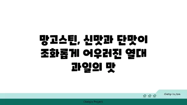 망고스틴의 모든 것 | 맛, 효능, 고르는 팁, 보관법, 망고스틴 레시피