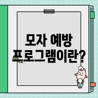 모자 예방 프로그램이란?