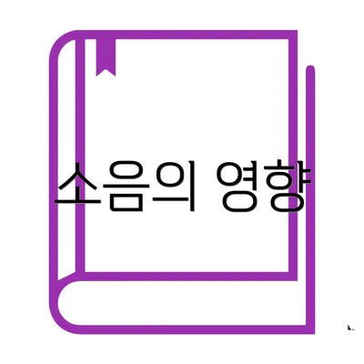소음의 영향