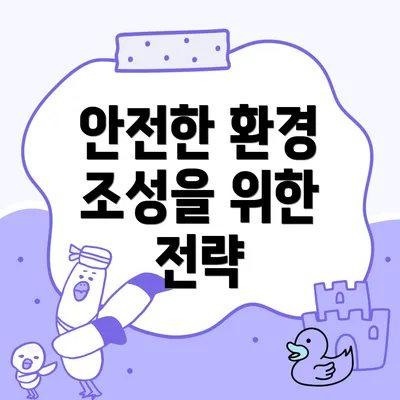안전한 환경 조성을 위한 전략