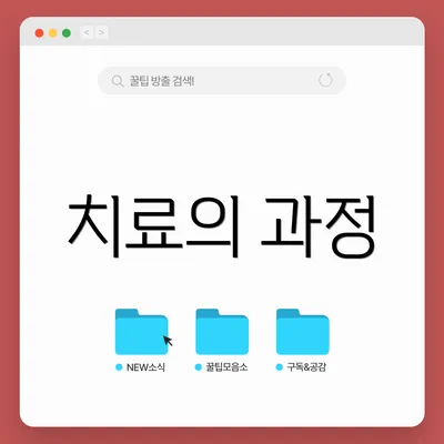 치료의 과정