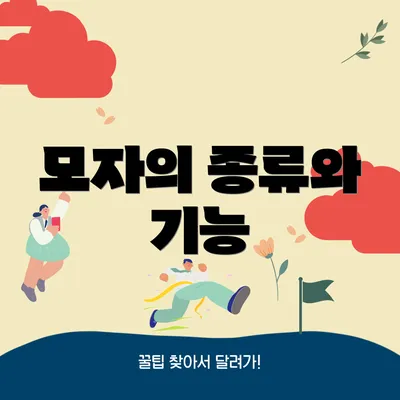 모자의 종류와 기능