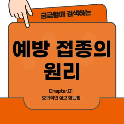 예방 접종의 원리