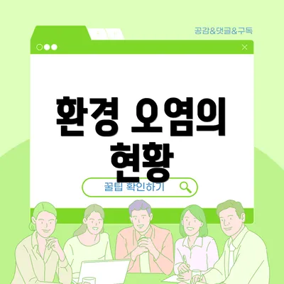 환경 오염의 현황