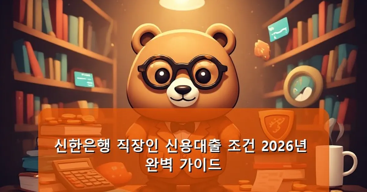 신한은행 직장인 신용대출 조건 - cksdidwh.kr 캐릭터