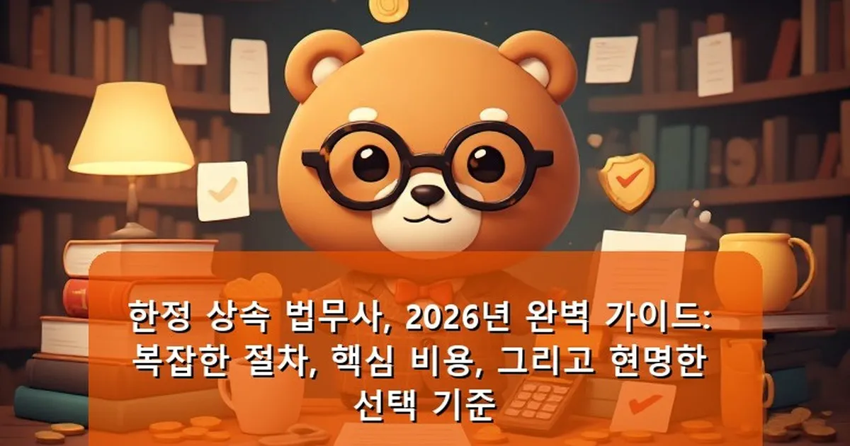 한정 상속 법무사 - cksdidwh.kr 캐릭터