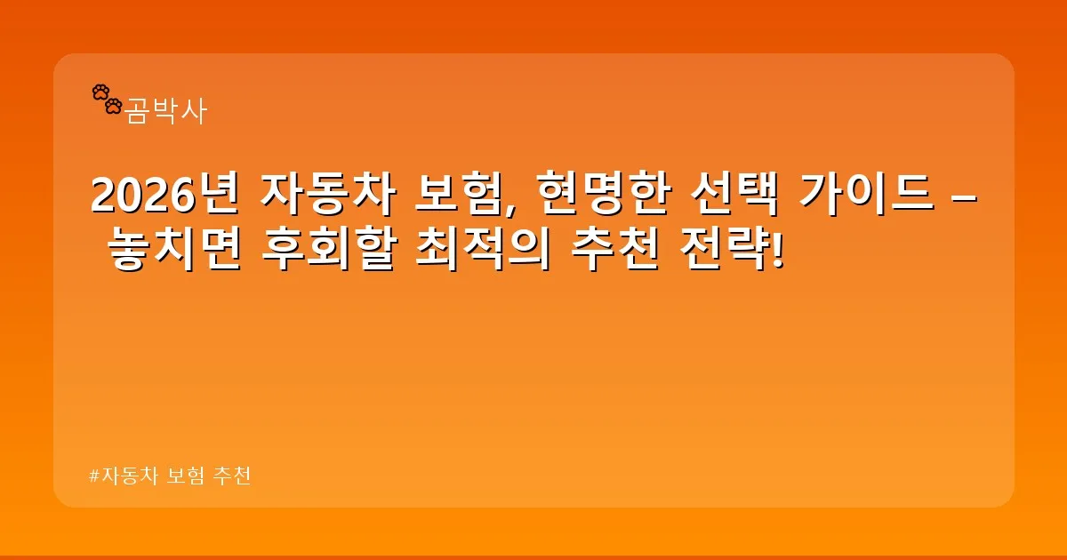 자동차 보험 추천 - cksdidwh.kr 캐릭터
