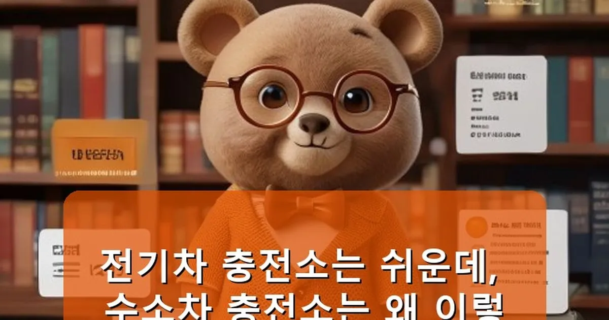 전기차 충전소에 비해 수소차 충전소 건설이 어려운 이유 - cksdidwh.kr 캐릭터